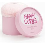 Comfort Powder Puff - Large Powder Puff for Body Powder Applicator with Storage Container, Compatible with Women's Talc-Free(Powder Sold Separately)