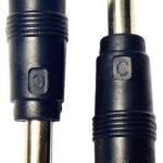 SHANFEILU DC Power Adapter Connector DC5.5 x 2.5mm Male Plug to 5.5x2.1mm Female Jack Coupler DC 5521 Female to 5525 Male for Laptop Interface Power Cable Converter 2pcs