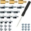 PCIe NVMe M.2 SSD Mounting Screws Kit for Asus Gigabyte ASRock Msi Motherboards, 30pcs
