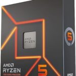 AMD Ryzen™ 5 7600X 6-Core, 12-Thread Unlocked Desktop Processor, Cooler not Included