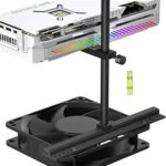 GPU Support Bracket, Graphics Card Support, GPU Bracket Brace, Video Card Sag Holder Bracket, GPU Stand, Adjustable Anti Sag GPU Stand for Fan Aluminum 129mm