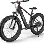Hiboy P6 Electric Bike for Adults, 45KM/H 100KM Range 1000W Peak Motor 48V 13Ah Removable Battery Ebike, 26” x 4.0" Fat Tire Electric Bicycle, 7 Speed, UL 2849 Certified