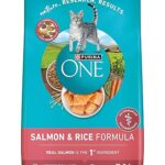 Purina ONE Dry Cat Food, Salmon & Rice Formula - 7.2 kg Bag