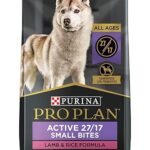 Purina Pro Plan Dry Dog Food, Sport Small Bites 27/17 Lamb & Rice - 17 kg Bag (1 Pack)
